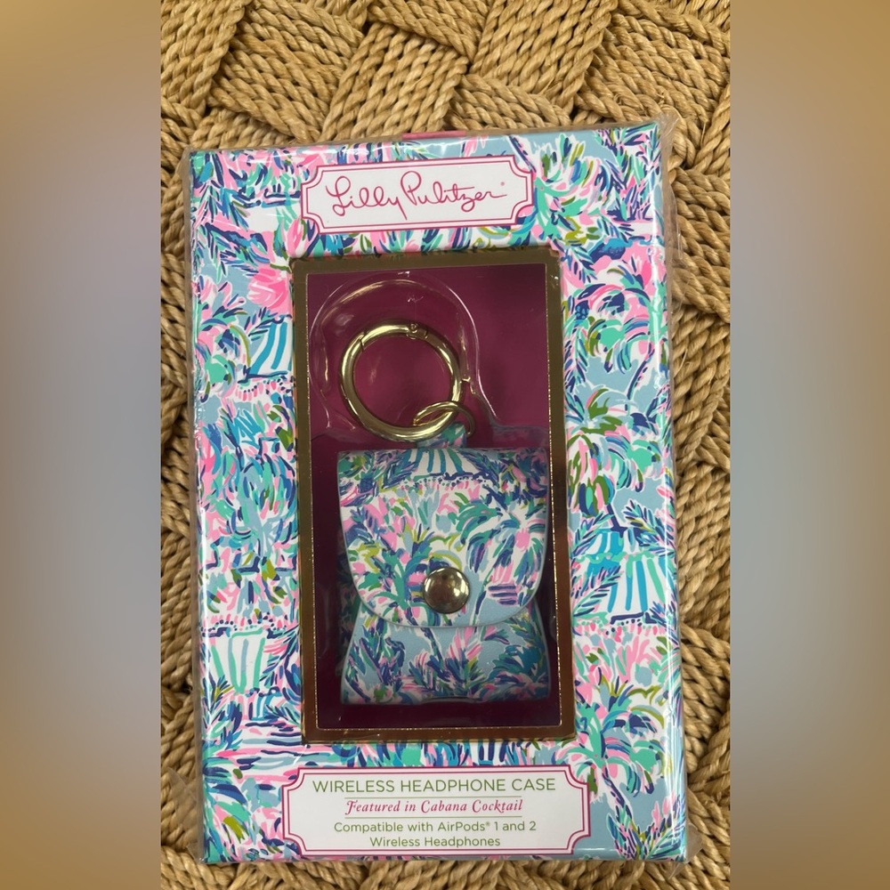 Lilly Pulitzer wireless headphone case